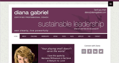 Desktop Screenshot of dianagabriel.com